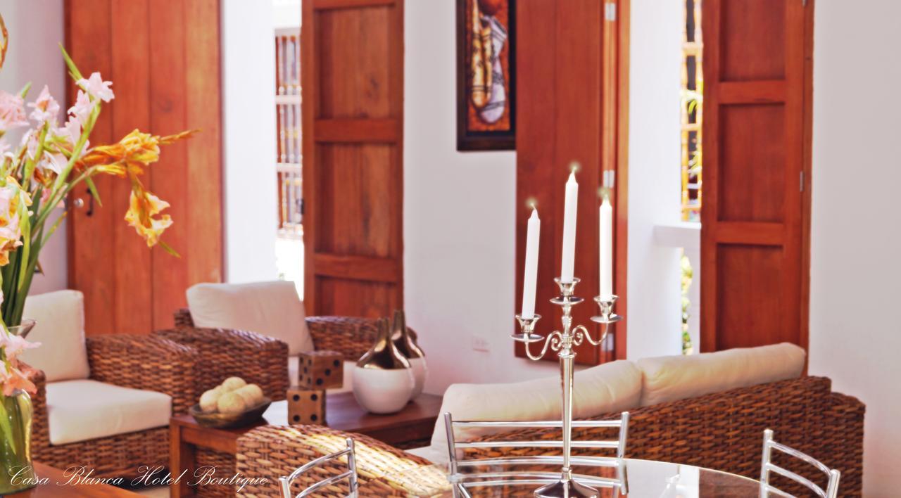 Casa Blanca Hotel Boutique Cartagena Luaran gambar